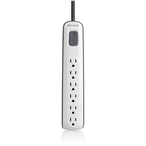 [BELBV10600004] Belkin Essential BV106000-04 6-Outlet Surge Suppressor