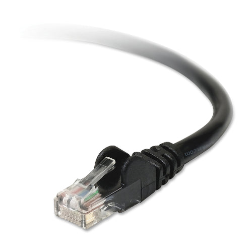 [BELA3L79110BLK] Belkin A3L791-10-BLK 10ft Cat5e Patch Cable