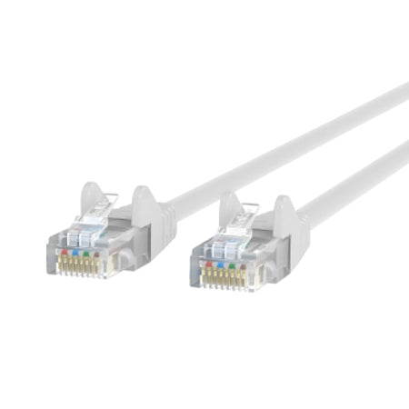 [BELA3L79125WHTS] Belkin A3L791-25-WHT-S 25ft Cat5e Patch Cable