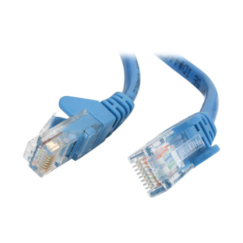 [BELA3L79110BLUS] Belkin A3L791-10-BLU-S 10ft Cat5e Patch Cable
