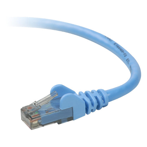 [BELA3L980B03BLUS] Belkin A3L980B03-BLU-S 3ft Cat6 UTP Patch Cable