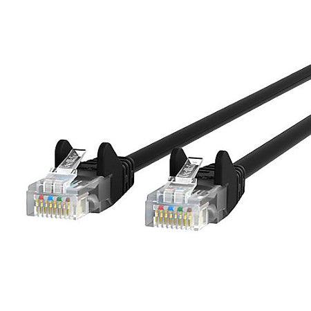 [BELA3L980B14BLKS] Belkin A3L980B14-BLK-S 14ft Cat6 Patch Cable