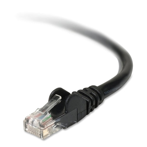 [BELA3L98005BLKS] Belkin A3L980-05-BLK-S 5ft Cat6 Patch Cable