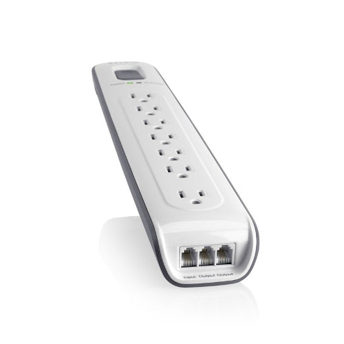 [BELBV10720012] Belkin BV107200-12 7-Outlet Surge Suppressor