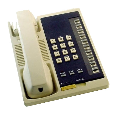 [TOSEKT3102HFU-WHT-REF] Toshiba EKT-3102HFU 10-Button Hands-Free Phone (White/Refurbished)
