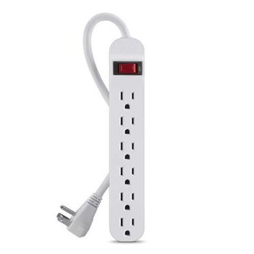 [BELF9P60903] Belkin F9P609-03 3ft 6-Outlet Power Strip