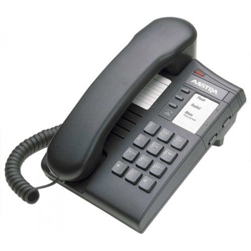 [AASA0780801-CHCL-REF] Aastra M8004 A0780801 Single-Line Analog Phone (Charcoal/Refurbished)