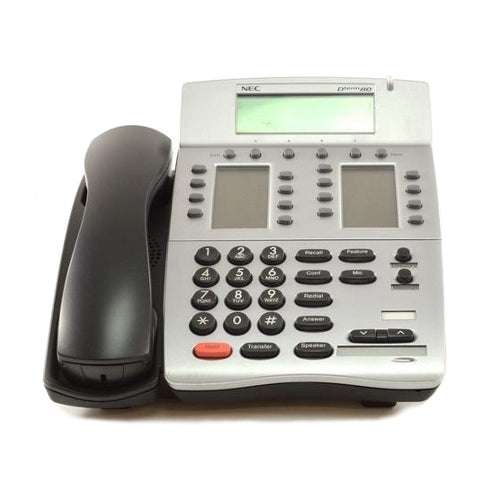 [NECDTR16LD1-BLK-REF] NEC DTR-16LD-1 16-Button Desi-Less Display Telephone (Black/Refurbished)