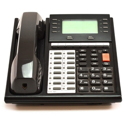 [WINMK100D-BLK-REF] WIN Walker MK-100D Exec 16-Button LCD Display Speaker Phone (Black/Refurbished)