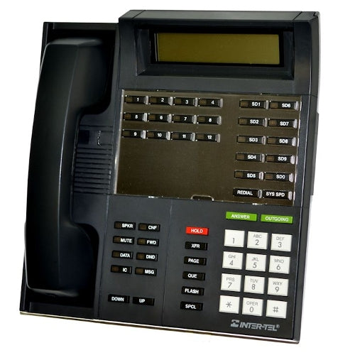 [INT6607200-REF] Inter-Tel Premier IMX/ESP 660.7200 12-Button Display Phone (Refurbished)