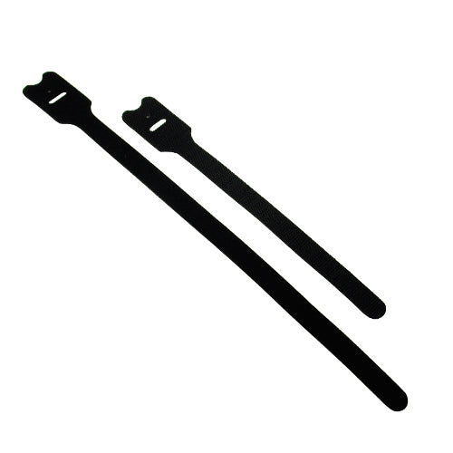[C2G29850] C2G 29850 8 inch Screw-Mountable Hook & Loop Cable Ties (10-Pack)