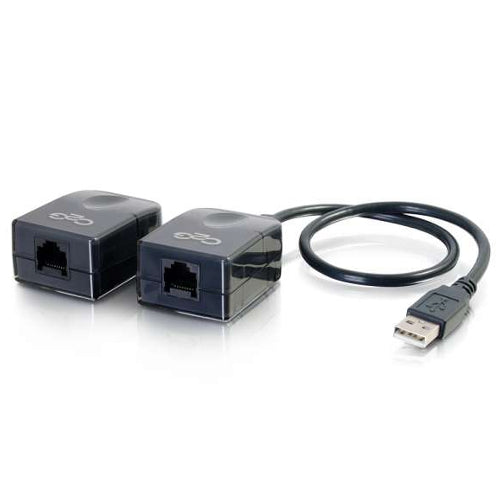 [C2G29341] C2G 29341 USB 1.1 Over Cat5 Superbooster Extender Dongle Kit
