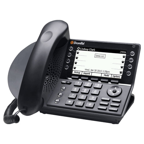 [STL480G-BLK-REF] ShoreTel 480G IP Gigabit Telephone Set (Black/Refurbished)