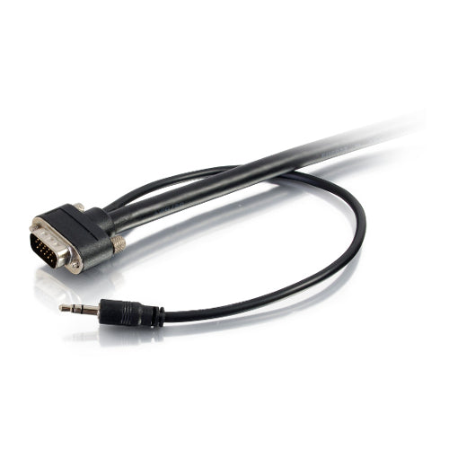 [C2G50225] C2G 50225 6ft Select VGA and 3.5mm Audio/Video Cable Male/Male