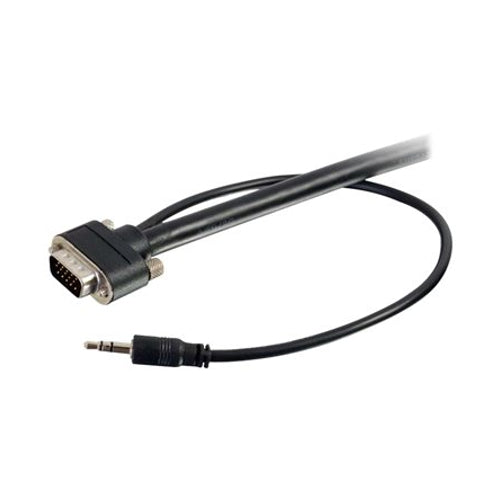 [C2G50227] C2G 50227 15 ft Select VGA and 3.5mm Audio/Video Cable Male/Male