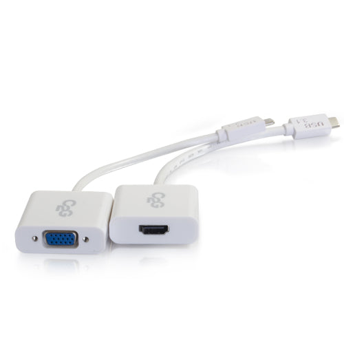 [C2G30003] C2G 30003 USB-C to HDMI or VGA Audio/Video Adapter Kit