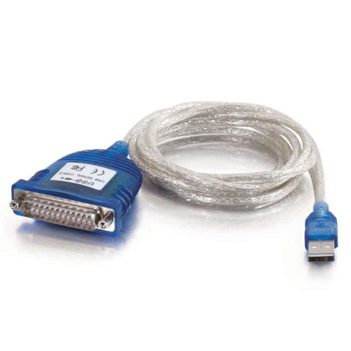 [C2G22429] C2G 22429 6ft USB to DB25 Serial RS232 Adapter Cable