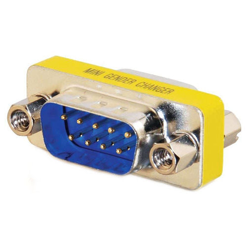 [C2G02782] C2G 02782 M/M DB9 Mini Gender Changer