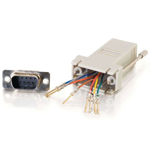 [C2G02945] C2G 02945 RJ-45 to DB-9 Modular Adapter Male