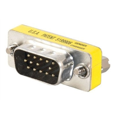 [C2G20686] C2G 20686 HD15 VGA Mini Gender Changer Coupler Male/Male
