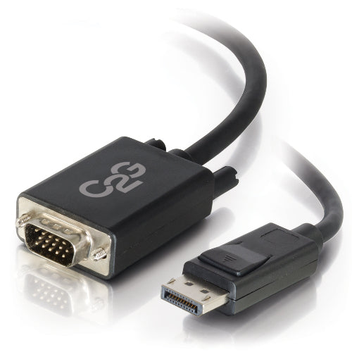 [C2G54331] C2G 54331 3ft DisplayPort to VGA Adapter Cable Male/Male