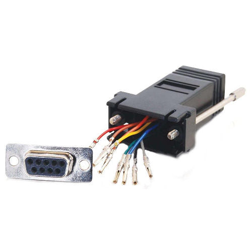 [C2G02943] C2G 02943 RJ45 to DB9 Adapter (Black)