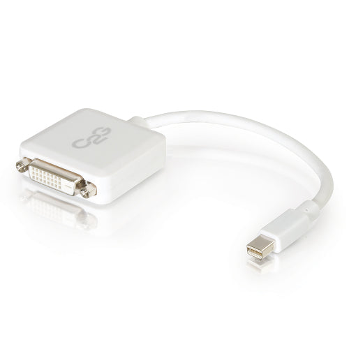 [C2G54312] C2G 54312 8 inch Mini DisplayPort to Single Link DVI-D Adapter Converter Male/Female