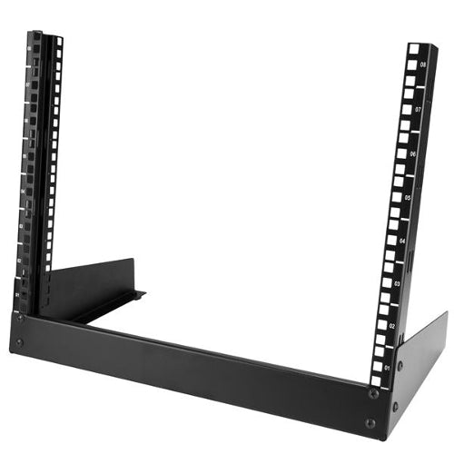 [STRK8OD] StarTech RK8OD 8U 2-Post Open Frame Desktop Rack