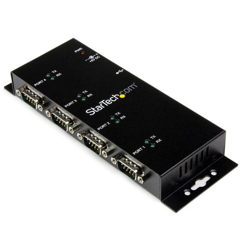 [STICUSB2324I] StarTech ICUSB2324I 4-Port USB to DB9 RS232 Serial Adapter Hub