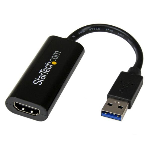 [STUSB32HDES] StarTech USB32HDES Slim USB 3.0 to HDMI External Video Card Multi Monitor Adapter
