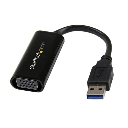 [STUSB32VGAES] StarTech USB32VGAES Slim USB 3.0 to VGA External Video Card Multi Monitor Adapter