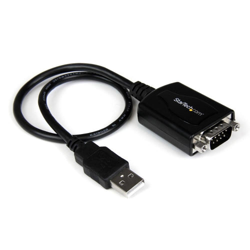 [STICUSB232PRO] StarTech ICUSB232PRO 1 ft USB to RS232 Serial DB9 Adapter Cable with COM Retention