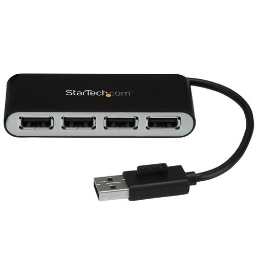 [STST4200MINI2] StarTech ST4200MINI2 4-Port Portable USB 2.0 Hub with Built-in Cable