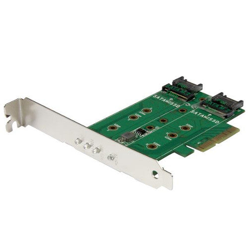 [STPEXM2SAT32N1] StarTech PEXM2SAT32N1 3-Port M.2 NGFF SSD Adapter Card