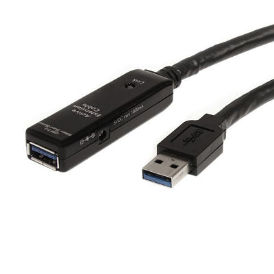 [STUSB3AAEXT10M] StarTech USB3AAEXT10M 32 ft USB 3.0 Active Extension Cable Male/Female