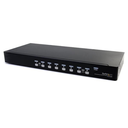 [STSV831DUSBAU] StarTech SV831DUSBAU 8-Port USB VGA KVM Switch with Audio