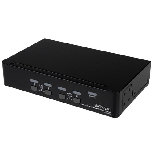 [STSV431DPUA] StarTech SV431DPUA 4-Port USB DisplayPort KVM Switch with Audio