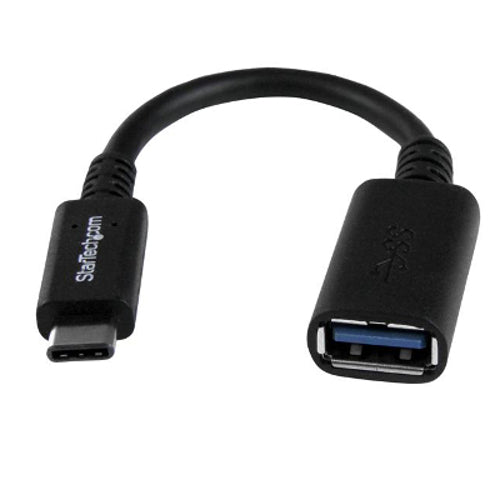 [STUSB31CAADP] StarTech USB31CAADP 6 inch USB-C to A USB 3.0 Adapter Cable Male/Female