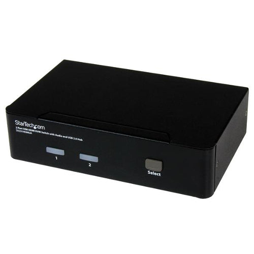 [STSV231HDMIUA] StarTech SV231HDMIUA 2-Port USB HDMI KVM Switch with Audio and USB 2.0 Hub