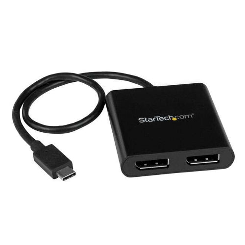 [STMSTCDP122DP] StarTech MSTCDP122DP USB-C to 2-Port DisplayPort Multi-Monitor Splitter