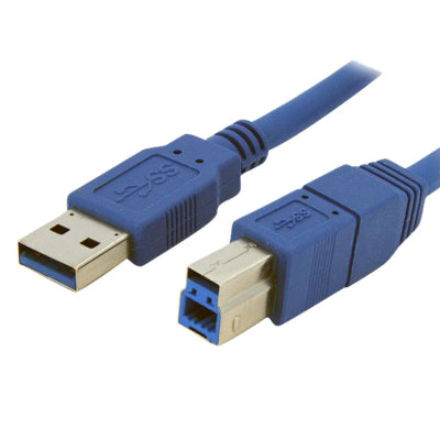 [STUSB3SAB1] StarTech USB3SAB1 1 ft A to B USB 3.0 Cable Male/Male