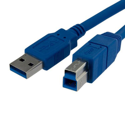 [STUSB3SAB3] StarTech USB3SAB3 3ft SuperSpeed USB 3.0 Cable (Blue)