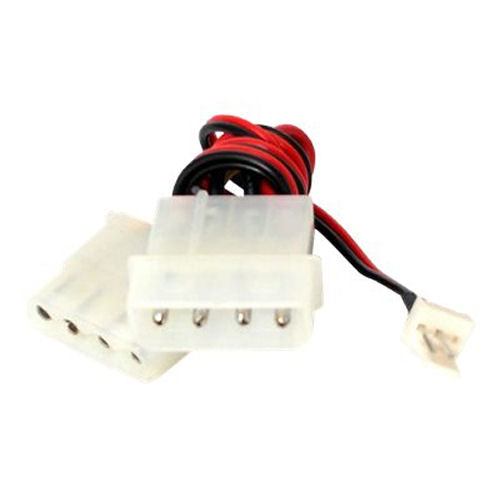 [STCPUFANADAPT] StarTech CPUFANADAPT 12in TX3 to 2X LP4 PC Fan Power Splitter