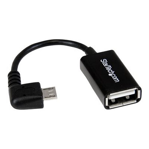 [STUUSBOTGRA] StarTech UUSBOTGRA 5in Right Angle Micro USB to USB Cable