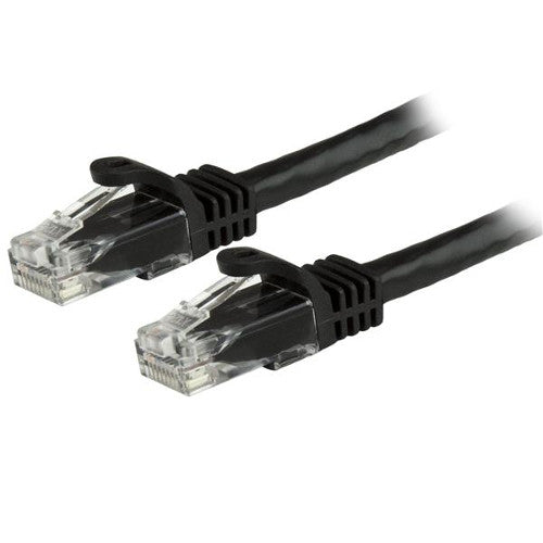 [STN6PATCH7BK] StarTech N6PATCH7BK 7ft Snagless Cat6 Patch Cable (Black)