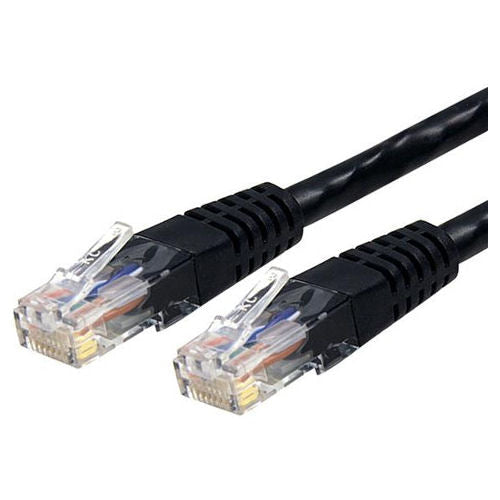 [STC6PATCH7BK] StarTech C6PATCH7BK 7 ft Molded Cat6 Patch Cable (Black)