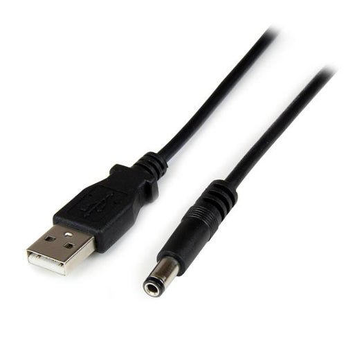 [STUSB2TYPEN2M] StarTech USB2TYPEN2M 2m USB to Type N Barrel 5V DC Power Cable