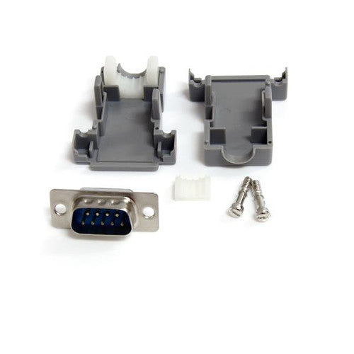 [STC9PSM] StarTech C9PSM Assembled DB9 Male Solder D-SUB Connector