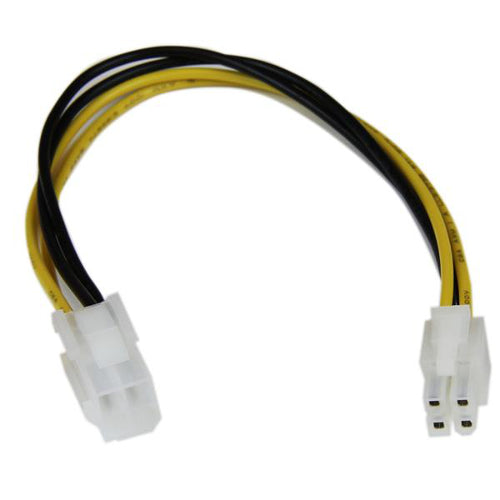 [STATXP4EXT] StarTech ATXP4EXT 8 inch 4 Pin P4 CPU Power Extension Cable Male/Female