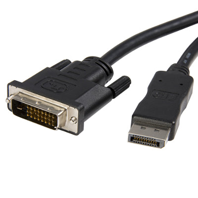 [STDP2DVIMM10] StarTech DP2DVIMM10 10 ft DisplayPort to DVI Video Adapter Converter Cable Male/Male
